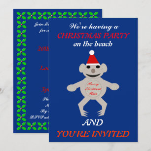 Convites Personalizados de Natal do Coala Australi