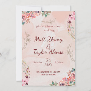 Convites personalizados elegantes