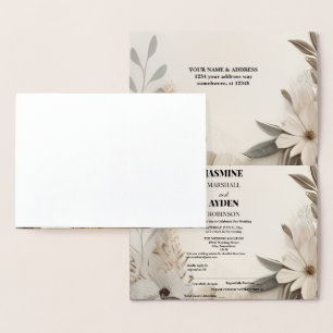 Convites personalizados elegantes