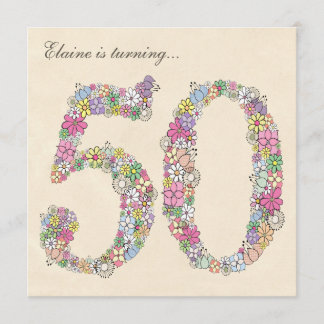 Convites personalizados para Blooms de Primavera d