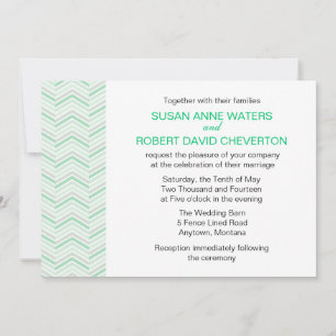 Convites personalizados para Casamento da Mint Che
