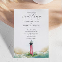 Convites personalizados para Casamento de Farol