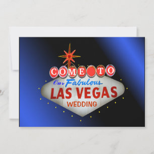 Convites personalizados para casamento em Las Vega