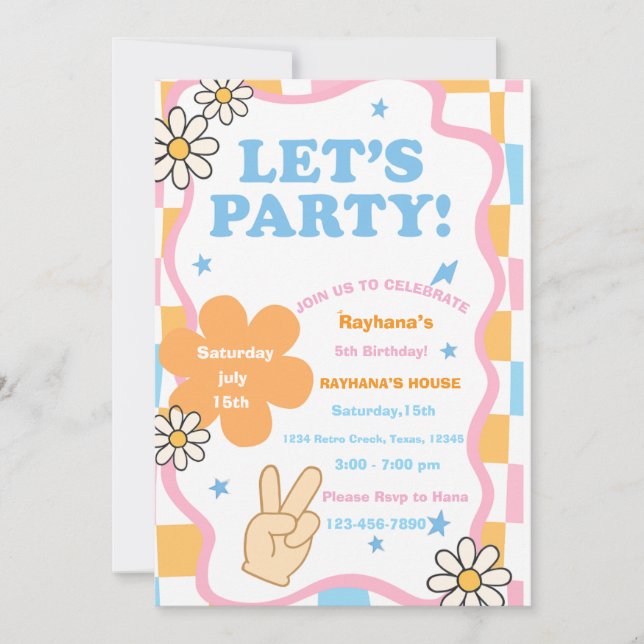 Convites Personalizados para Festa Infantil – Torn (Frente)
