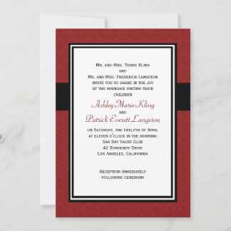 Convites personalizáveis de casamento