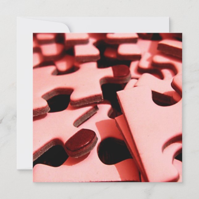 Convites Quebra-cabeça (Frente)