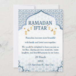 Convites Ramadan Mubarak – Iftar de Família Elegan