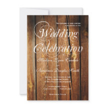 Convites Rustic Country Barn Wood Wedings