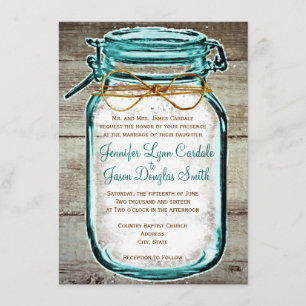 Convites rústicos de madeira do casamento do