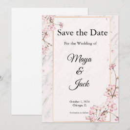 Convites Sofisticados de Save the Date