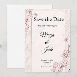 Convites Sofisticados de Save the Date