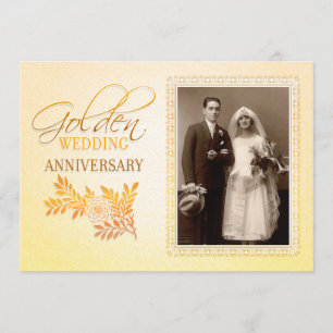 convites sofisticados para 50 anos de casamento
