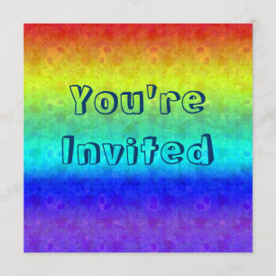 Convites Suaves do Arco-Íris