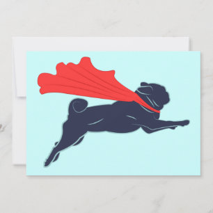 Convites Super Pug
