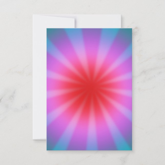 Convites Tie Dyed (Frente)