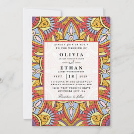 Convites tradicionais de casamento