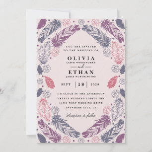 Convites tradicionais de casamento Navajo