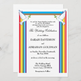 Convites tradicionais para Casamento Judaico - Arc