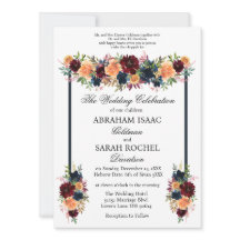 Convites tradicionais para Casamento Judaico - Vin