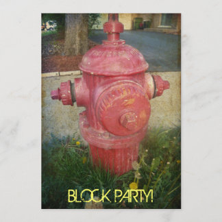 Convites tratados urbanos da festa do quarteirão