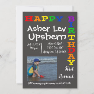 convites upshern upshernish upsherin convite
