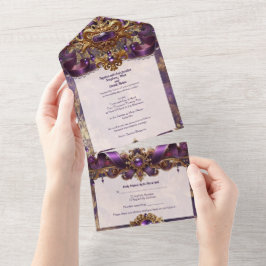 Convocação para Casamento Multifuncional de Joias 