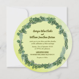 Convocação para Casamento Russo Dusty Green