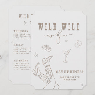 Convocação para Esposa Selvagem