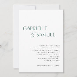 Convocação Verde Escuro Minimalista Moderna