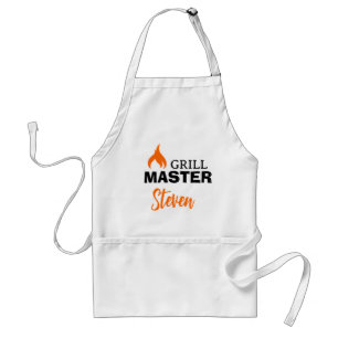 COO! ♨️ Avental Grill Master – Nome Personalizado