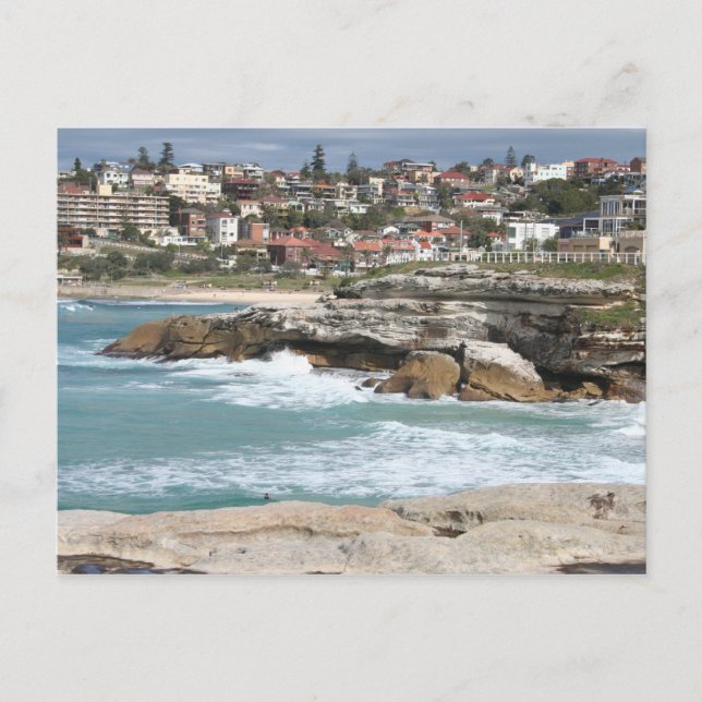 Coogee Beach, Sydney, cartão postal australiano (Frente)
