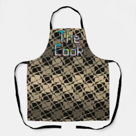 Cook em estilo Espelho de Xadrez Sepia Tartan ador