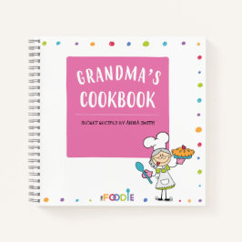  COOKBOOK DA GRANDMA — Livro de Receita Personaliz
