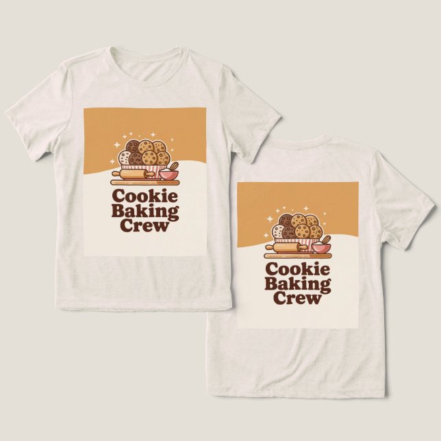 Cookie Baking Team Women's  (Design Frente e Verso)