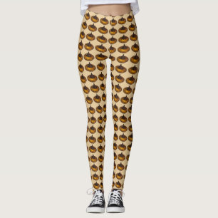 Cookie Foodie Leggings de chocolate de amendoim