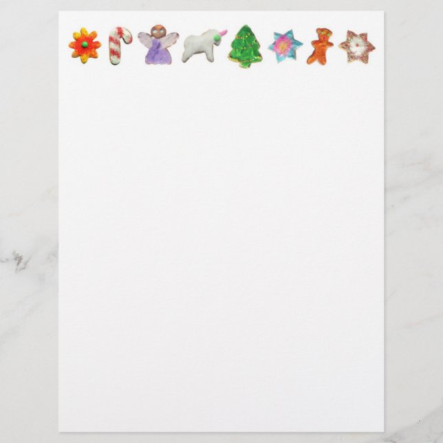 Cookie Letterhead de Natal (Frente)