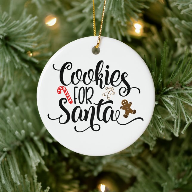 Cookies para Enfeites de natal Divertido de Papais (Árvore)
