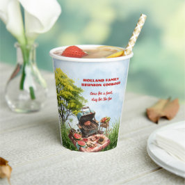 Cookout de Reunião Familiar na taça Park Paper