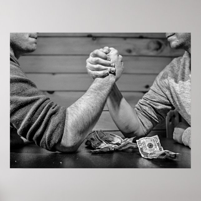 Cool Arm Wrestling poster (Frente)
