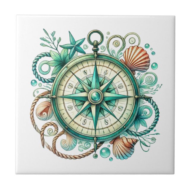 Cool beach lovers  compass  (Frente)