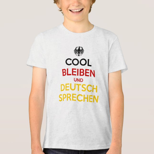 Cool Bleiben und Deutsch Sprechen (Frente)