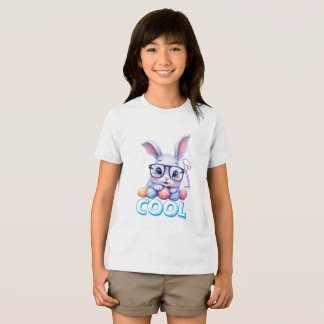 Cool Bunny Easter Personalized Name Kids