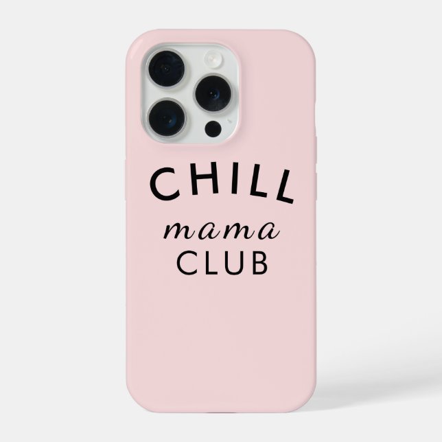 Cool Mama Club Modern Peachy Pink Mother's Day (Verso)