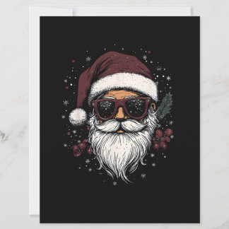 Cool Santa with Sunglasses Christmas