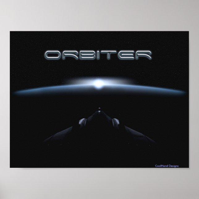 Coolhand - Logotipo Orbiter - Poster (Frente)