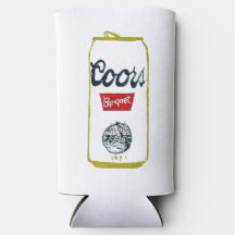Coors Banquet Block Impressão Design Can Cooler Ko