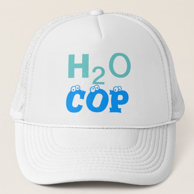 COP H2O - Boné personalizável (Frente)