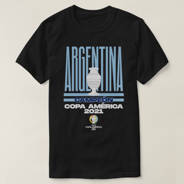 Copa America 2021 Argentina Campeon Pullover 2  (Frente do Design)