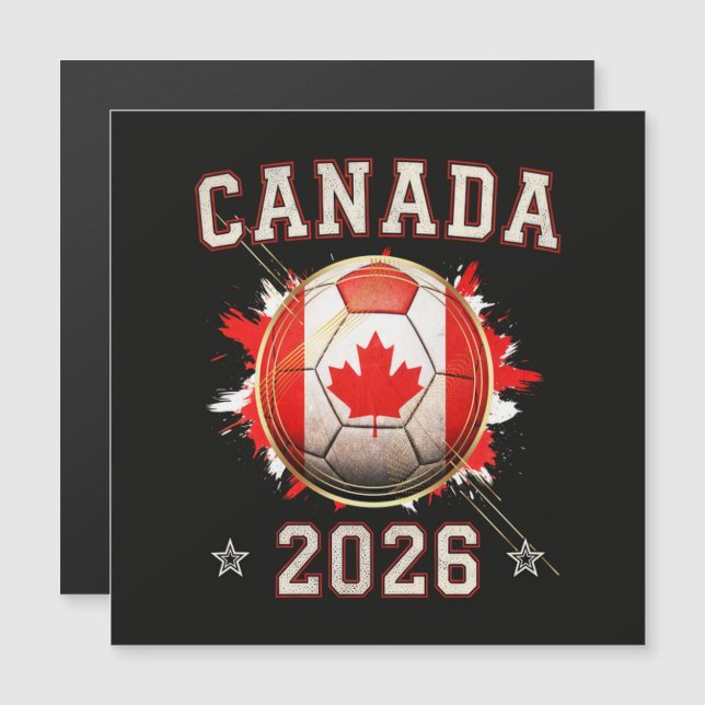 Copa do Mundo de Futebol do Canadá 2026 (Frente/Verso)