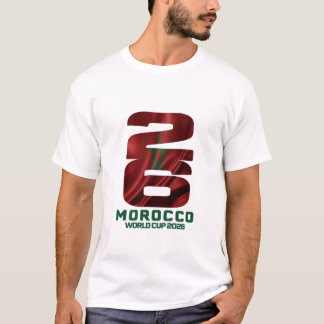 Copa do Mundo Marrocos 2026 - Camiseta do Fã dos L